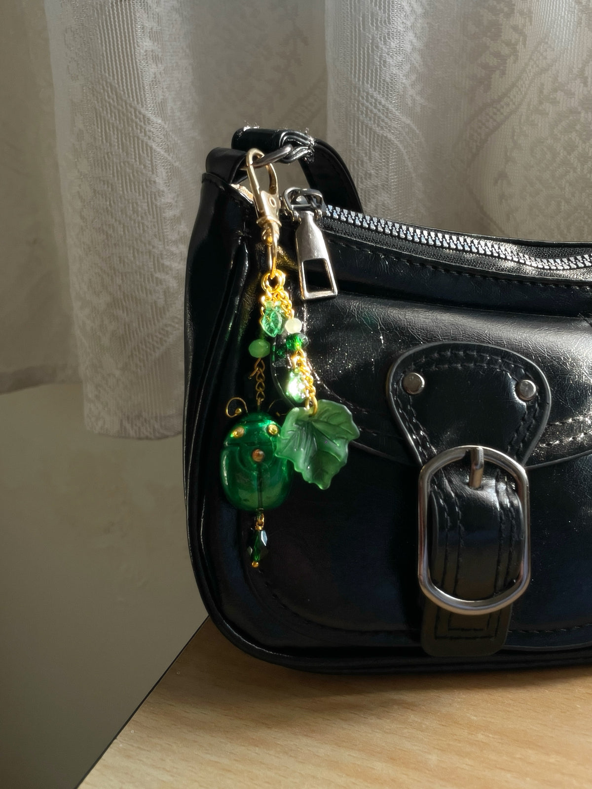 Beetle Bag Charm