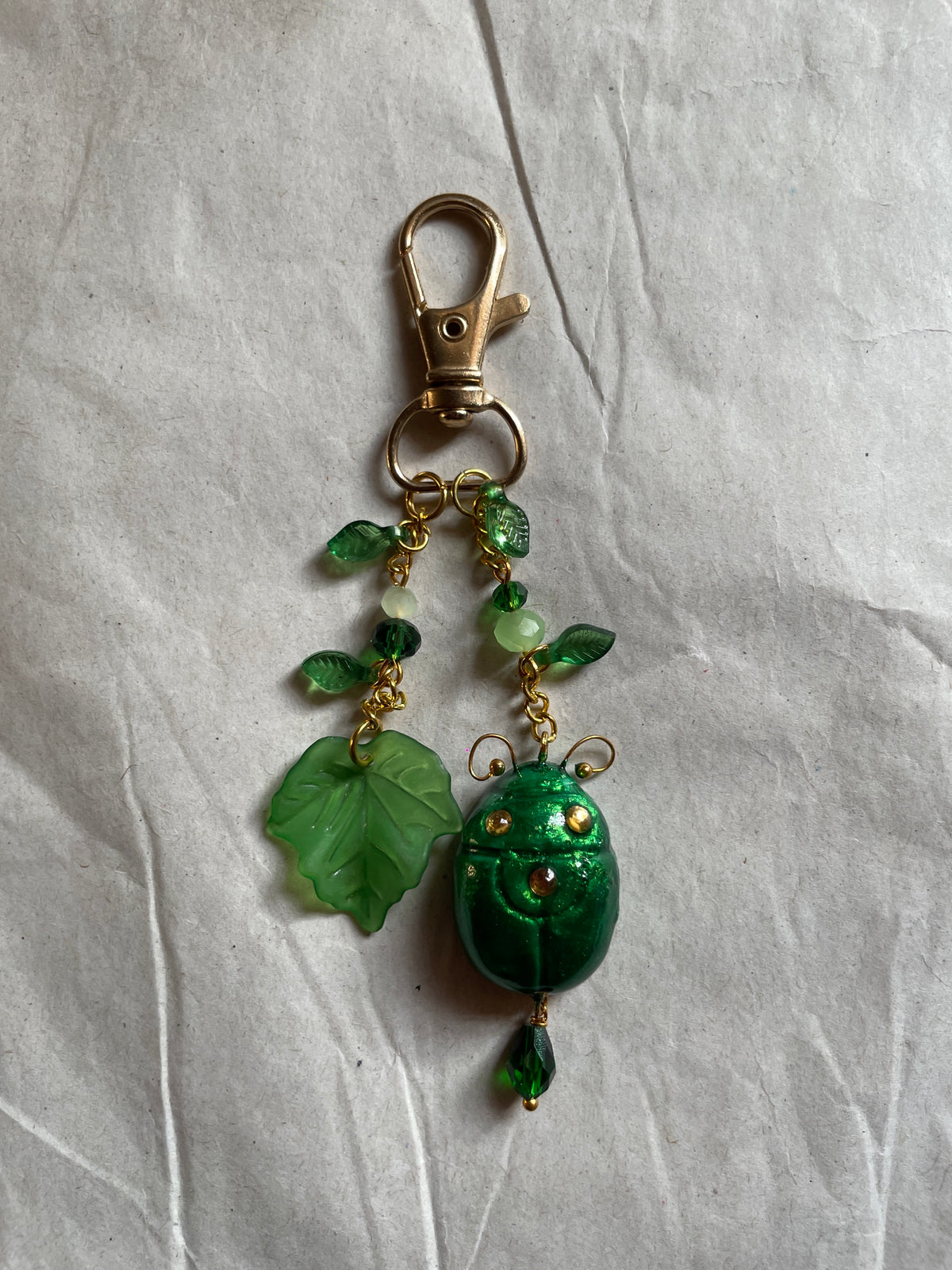 Beetle Bag Charm