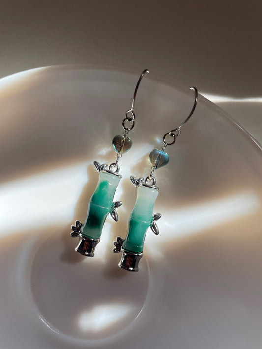 Bamboo Chunky Earrings