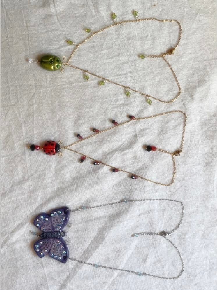 Lady Bug Necklace