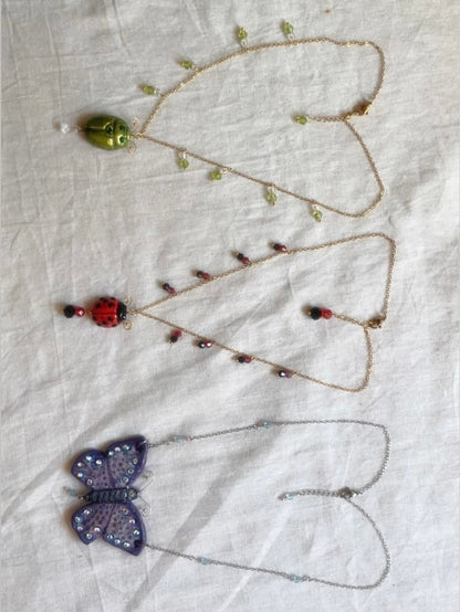Lady Bug Necklace