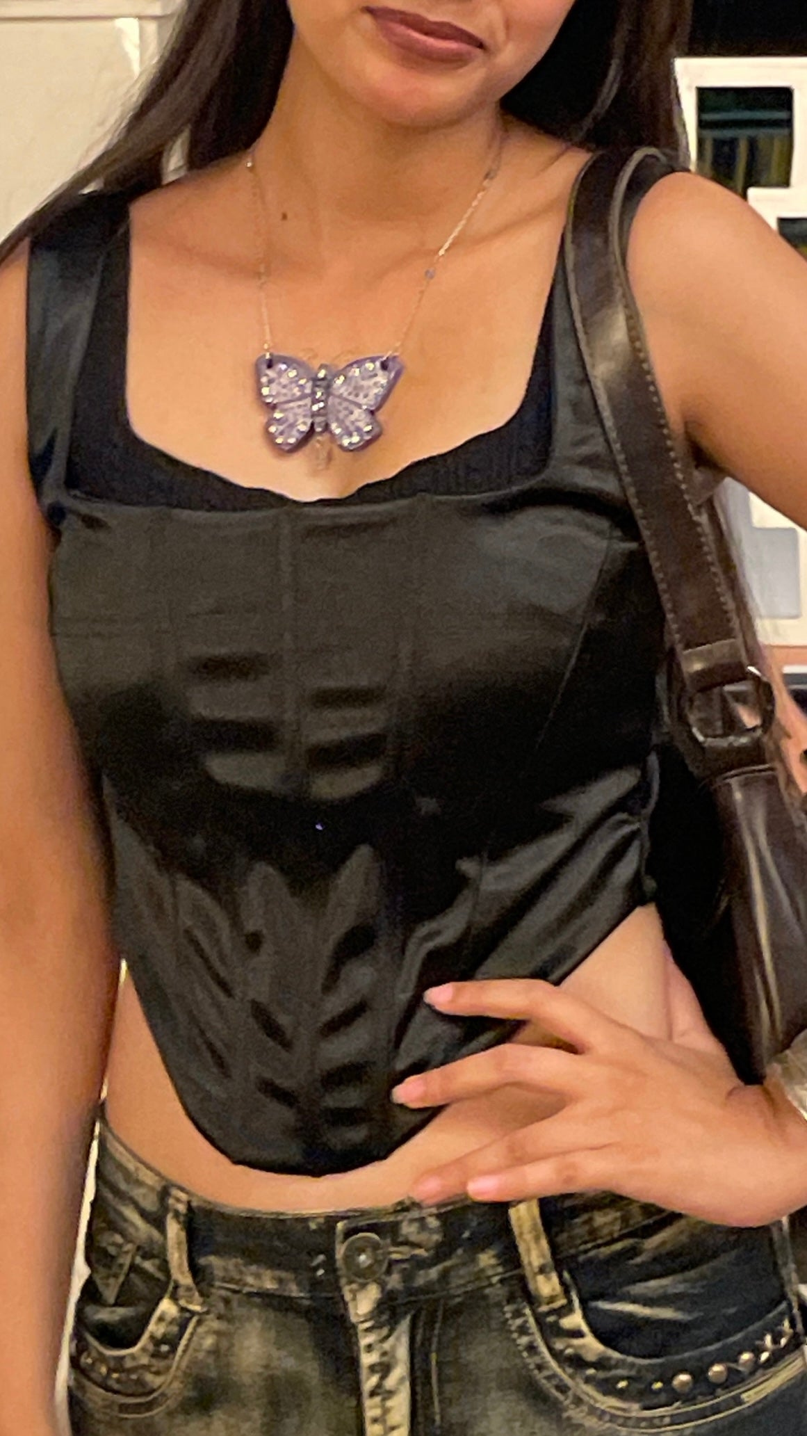 Big Moth Necklace