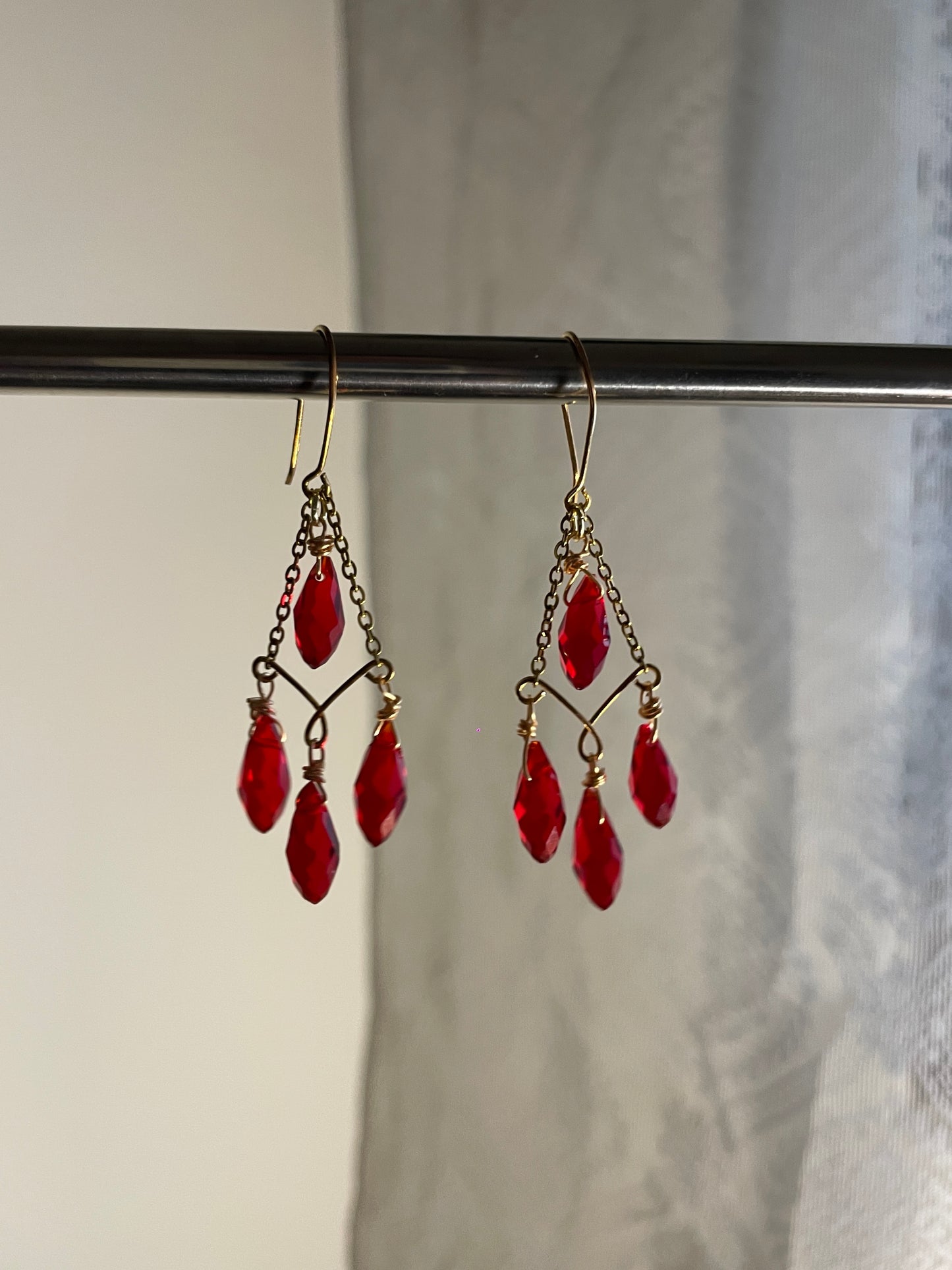 Wine Glass Earrings