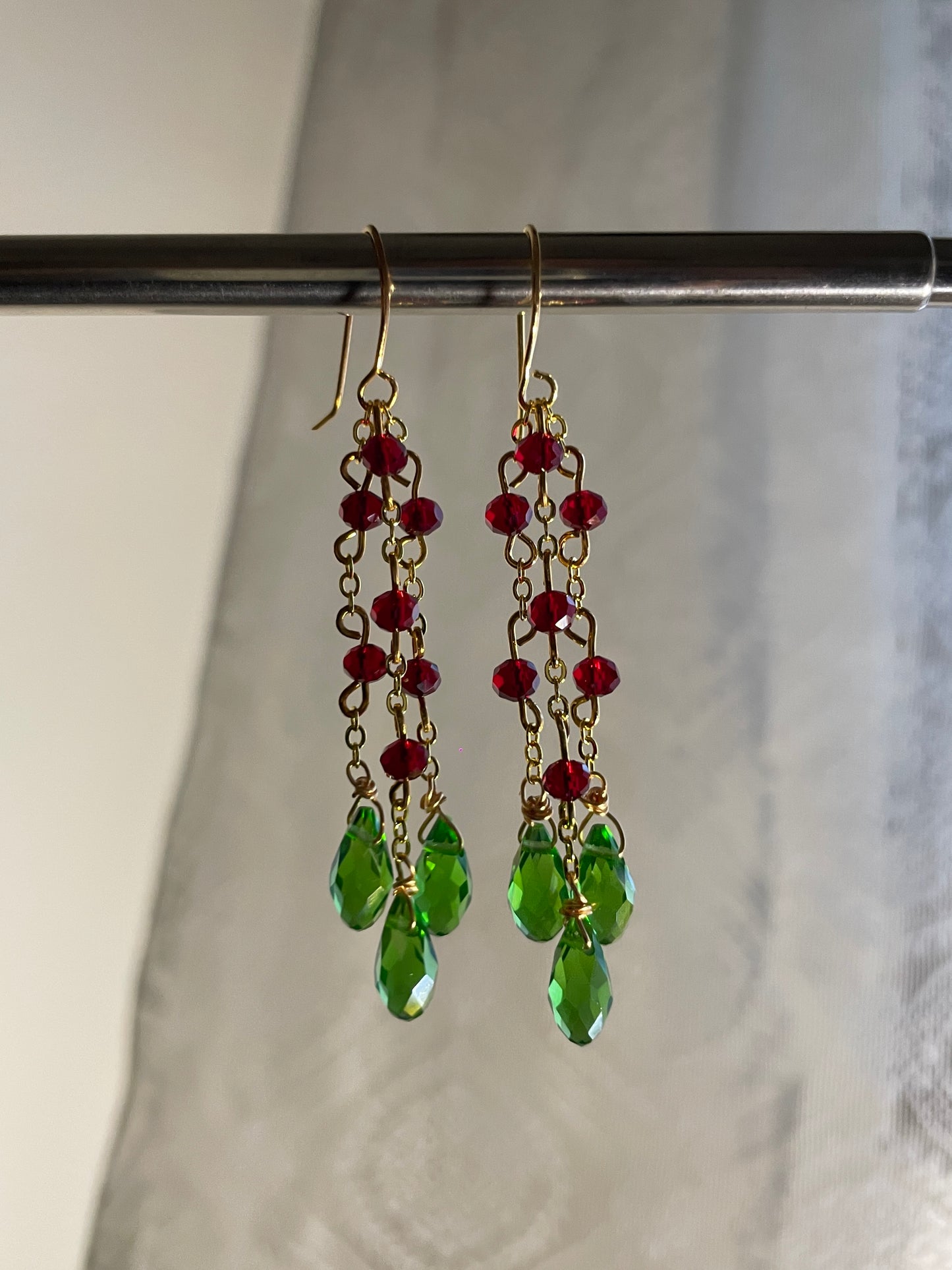Watermelon Glow Earrings