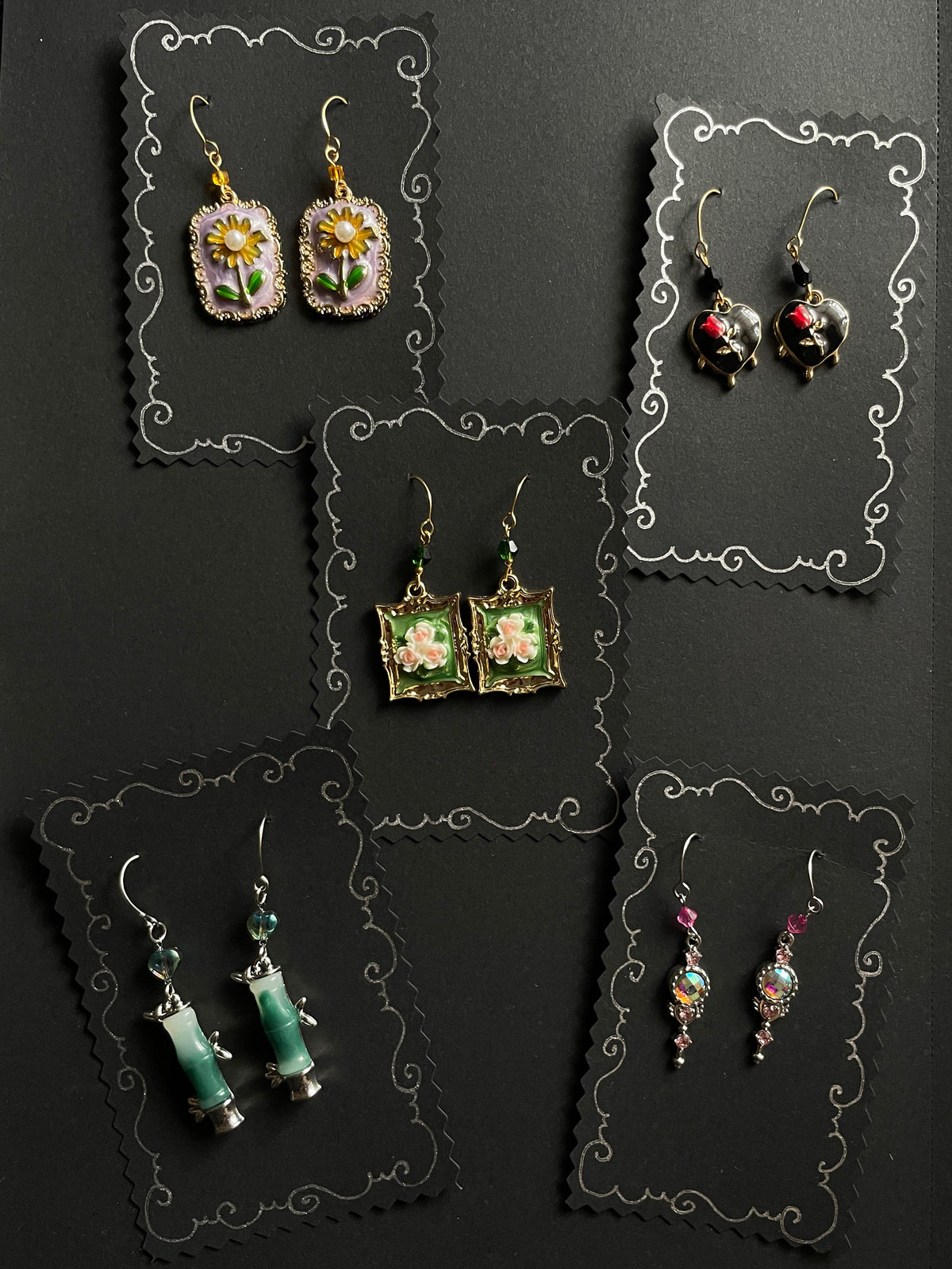 Bamboo Chunky Earrings