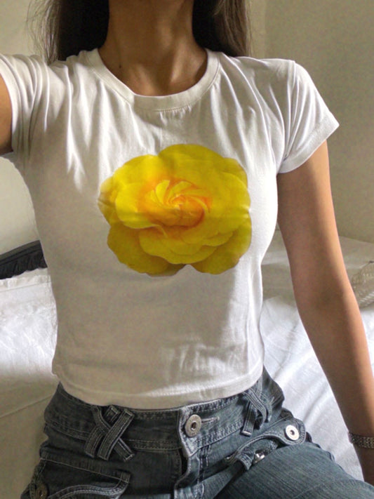 Yellow Rose Tee